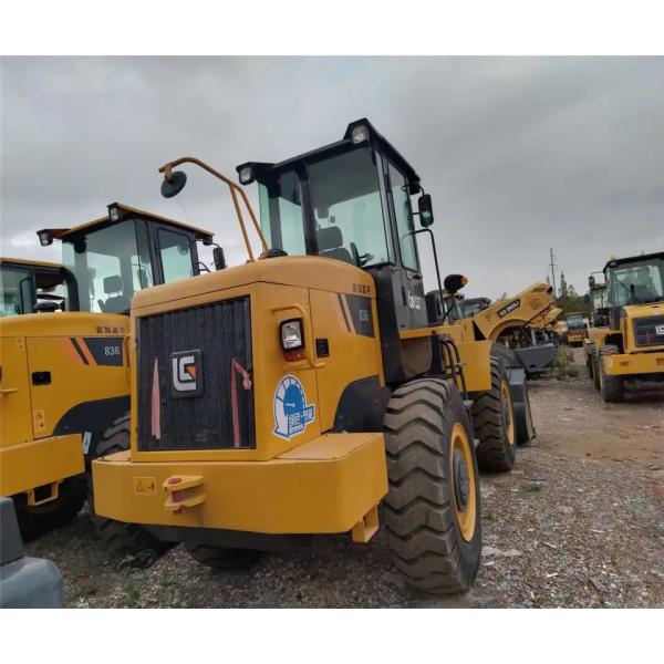 8000kg LIUGONG 836 Cat Front End Loader Machinery Used Loaders For Engine Wheel Loader