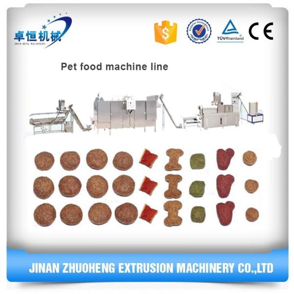 Stainless Steel Twin Screw Extruder Pet Food Extrusion Machine Line for Diesel Energy