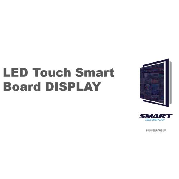 Максимум доски P1.86 2560mm*1440mm касания СИД умный освежает: 3840hz