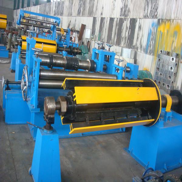 380V/3PH linha de corte de aço semiautomática máquina com estação hidráulica da tensão