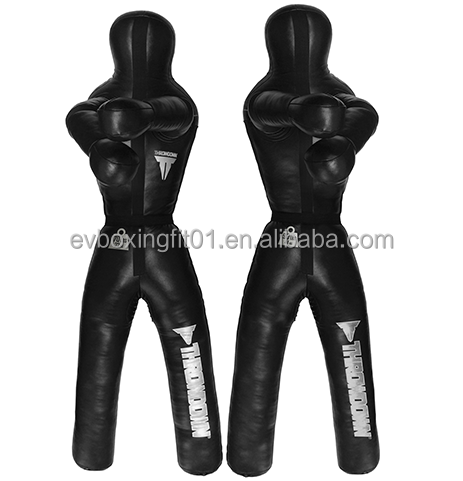 MMA Training Boxing Throwing Bag High Quality Hot Sales Taekwondo Sports Heavy Punching Bags PE Bag BJJ Fire Dummy