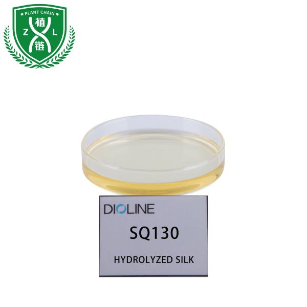SQ130 Hydrolyzed Silk Protein For Hair Boosts Elasticity Moisture Cas 96690-41-4