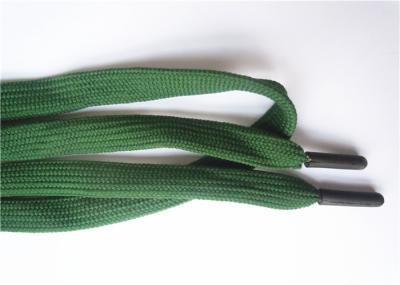 Custom Print Nylon Polyester Flat Shoe Laces With Plastic Tip
