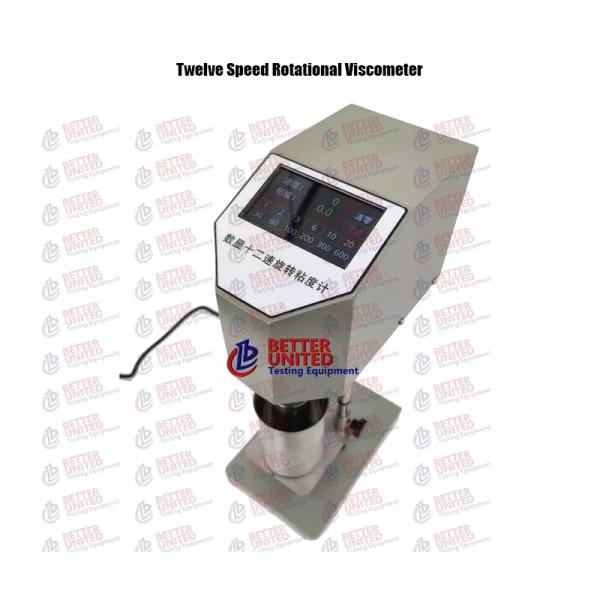 Twelve Speed Rotational Viscometer Drilling Fluids Testing Equipment