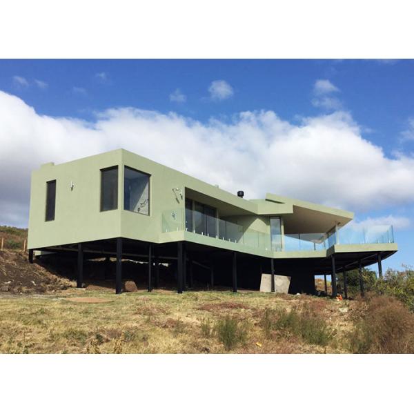 プレファブ金属建築物 軽量鋼筋枠住宅 2 ベッドルーム クリエイティブデザインハウス