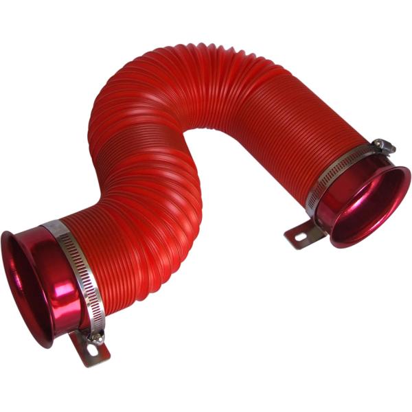 Racing Car Flexible Intake Pipe For Turbocharged Vehicle In Black / Red / Blue / Silver