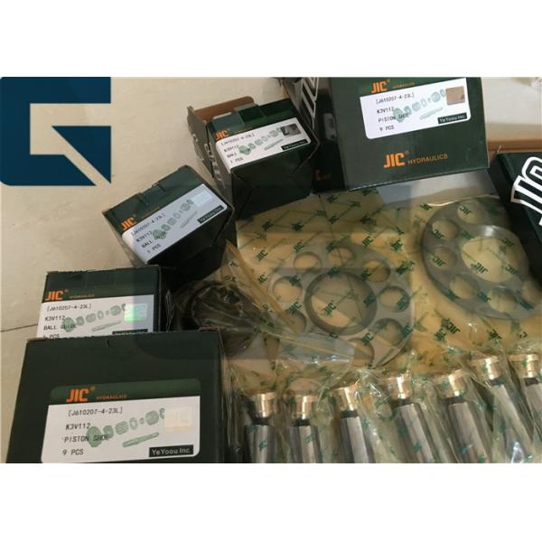 Mini Excavator Accessories K3V112 / JIC Hydraulic Pump Spare Parts