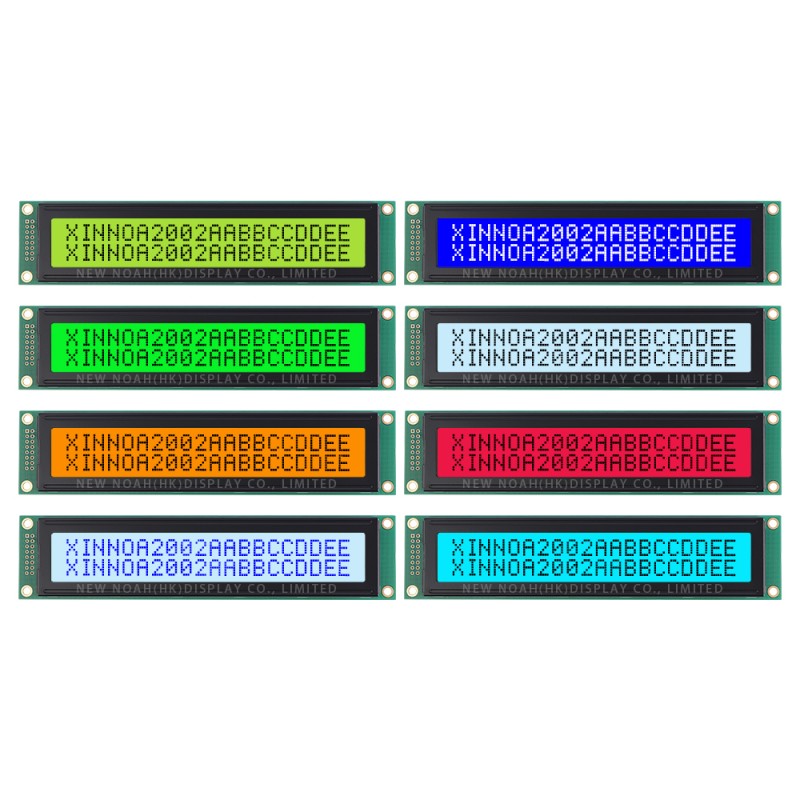 Blue Film White Letters 2002K-2 Character LCD Module LCD2002 3.3V/5V ST7066U Display Module LCD2002