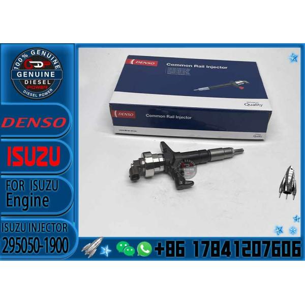 Genuine Brand New Common Rail Diesel Fuel Injector 295050-1900 295050-0910 295050-0911 295050-0912 8982601090 8981595831