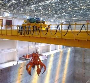 8t 10t 12.5t Grab Overhead Crane Waste Crane A8 Working Duty