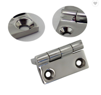 140mm Length S.S316 Polished Stainless Steel Hinge Marine Boat Hardware