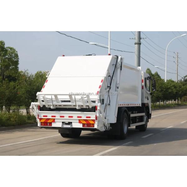 Pure Electric Eco-Powered Compression Garbage Truck Meeting Custom's Requirement for Zero Emission Waste Management
