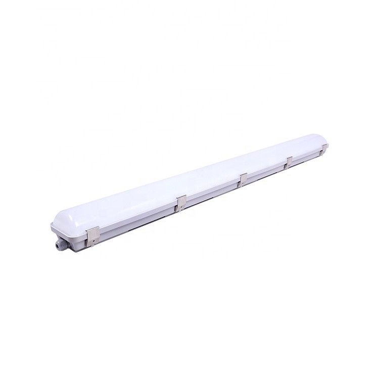 Waterproof LED Vapor Tight Garage Light Fixture Tri-proof Industrial Lamp 140lm/w Luminous Efficiency