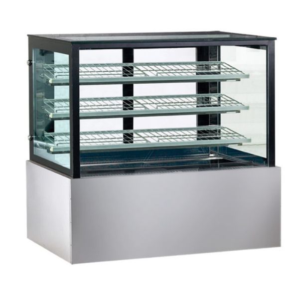 Commercial Heated Display Cabinet Pie Warmer Hot Food Showcase Fried Chicken Food Display Warmer