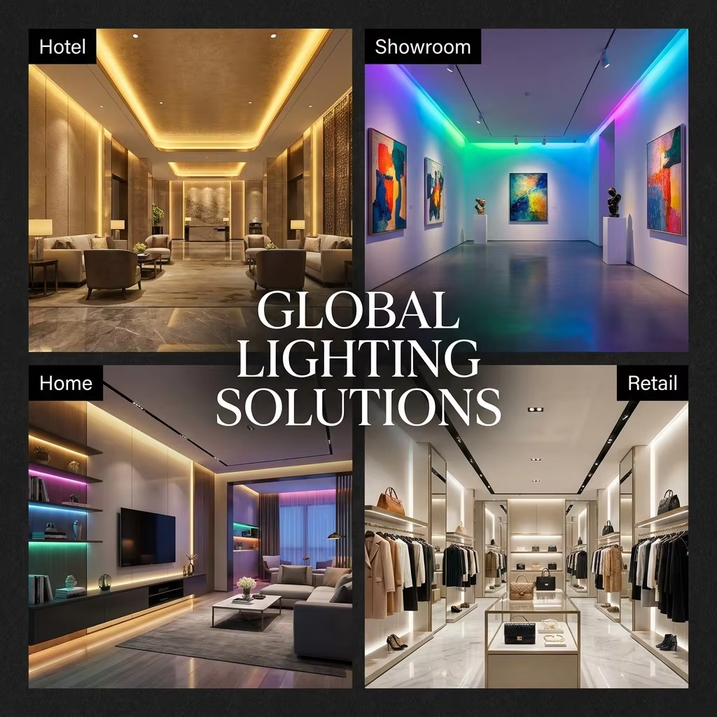 RGB Color Changing Waterproof Flexible LED Strip Light for Indoor Outdoor Accent Lighting
