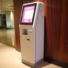 Display LCD Máquina automática de venda de bilhetes Suporte de cartão magnético