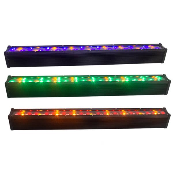 IP65 Linear Dimming 60hz 72*3W RGBWA LED Wash Wall Light