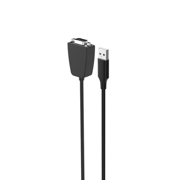 Câble convertisseur USB 2.0 vers Série (9 broches) DB 9 RS232 avec chipset Prolific pour Windows 11 10/8.1/8/7/VISTA/XP Mac OS X 10.6 et versions ultérieures