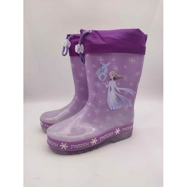 Bottes Wellington pour enfants multicolores avec semelle antidérapante et doublure amovible
