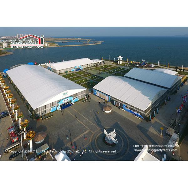 Сделайте шатры водостойким выставки ясной пяди на открытом воздухе с алюминием и материалом ПВК