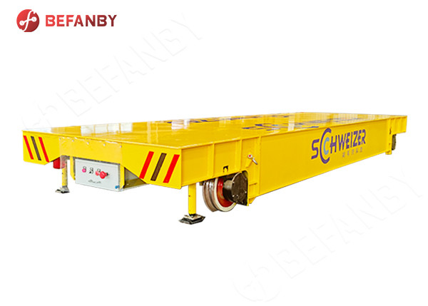 High Temperature Proof Rail Ladle Transfer Car 40 Tons