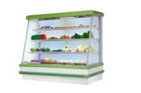Refroidissement ouvert réfrigéré végétal commercial de fan de réfrigérateur de vitrine