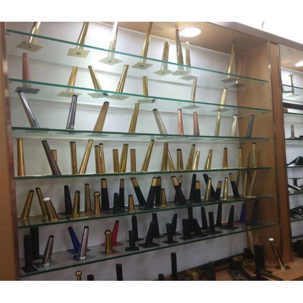 Изогнутая замена ног софы металла ног 120mm Chrome ноги мебели