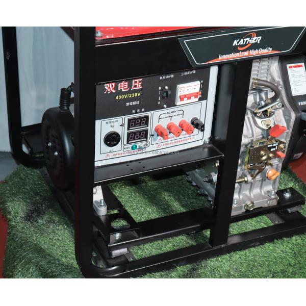 5kva 6.5 Kw Diesel Generator Portable Open Frame Diesel Electric Generator 487cc 230/400V Frequency 60Hz