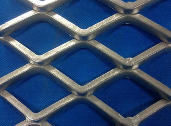 Galvanized Expanded Metal Mesh Grille Diamond Hexagon Hole
