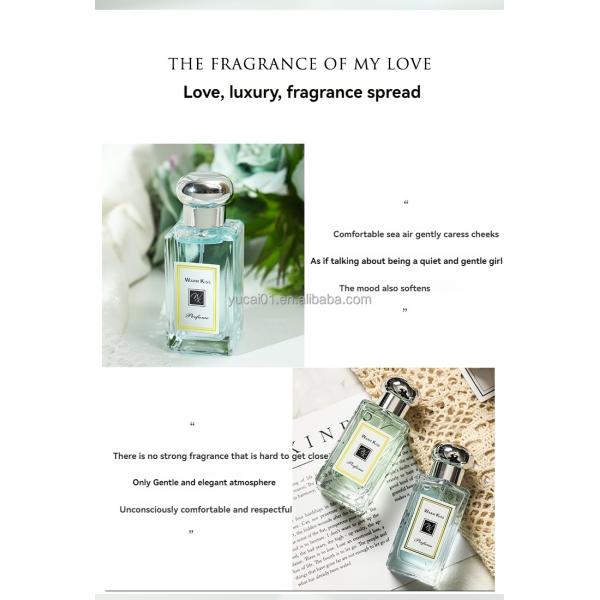 Floral Sage Sea Salt Perfume Light Fragrance for Women's Body and All-Day Freshness
