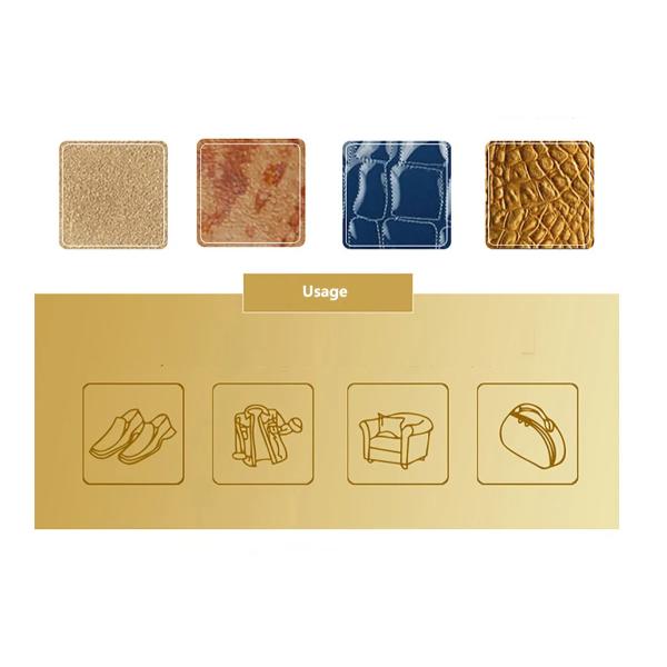 odm Glossy Leather Edge Paint faux leather edge finishing Filler