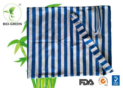 Washable Reusable Nappy Wet Bag With Single Drawstring / Zipper Design
