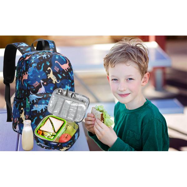 Boy Backpack Dinosaur Boy Backpack Children Backpack Set With Lunch Box And Pencil Case