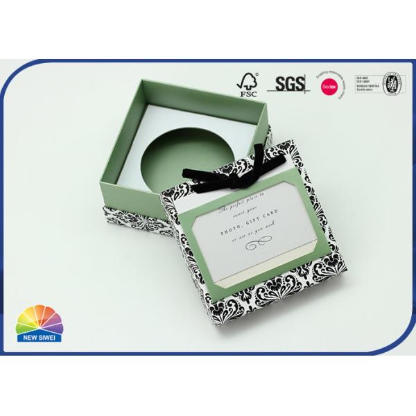 Коробка плеча открытого Cuboid картона крышки бумажная твердая Biodegradable