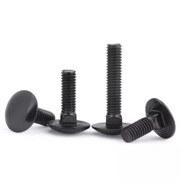 Carbon Steel Black Galvanized Carriage Bolts ASTM A325 GR A B C ASTM A193 B7DIN603