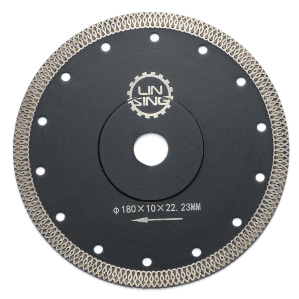 Pedra de corte de granito, mármore e porcelana 115 mm/125 mm Diamante Turbo Disc de corte