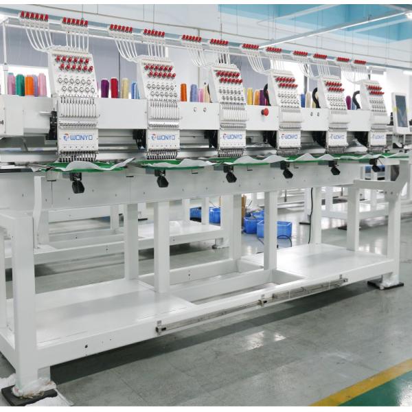 WONYO High-Speed Metal 6-Head Multi-head Computerized Embroidery Machine with 9 12 15 Needles