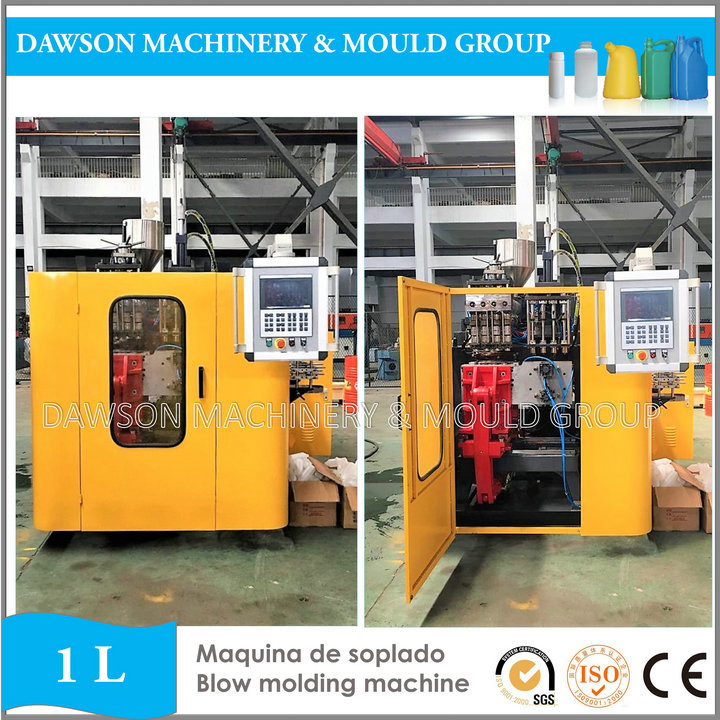 бутылки HDPE полости машины прессформы 2 дуновения 1L DSB65I машина пластиковой дуя