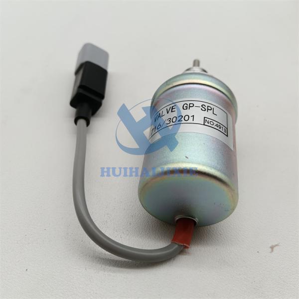 Stop Solenoid 716/30201 71630201 716-30201 With JCB Excavator 8040ZTS 8045ZTS