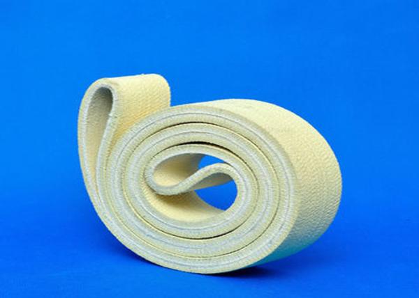 Smooth Surface Kevlar Flat Belt , Heat Resistant Felt 480℃ Endless For Production Line
