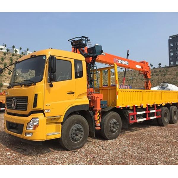 Multi-Functional And Labor-Saving Shacman 8X4 6x4 Crane Crane Truck Improve Efficiency And Save Space