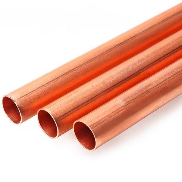 Uns C10100 C10200 Seamless Copper Pipe Tube Metal 0.1mm Thick