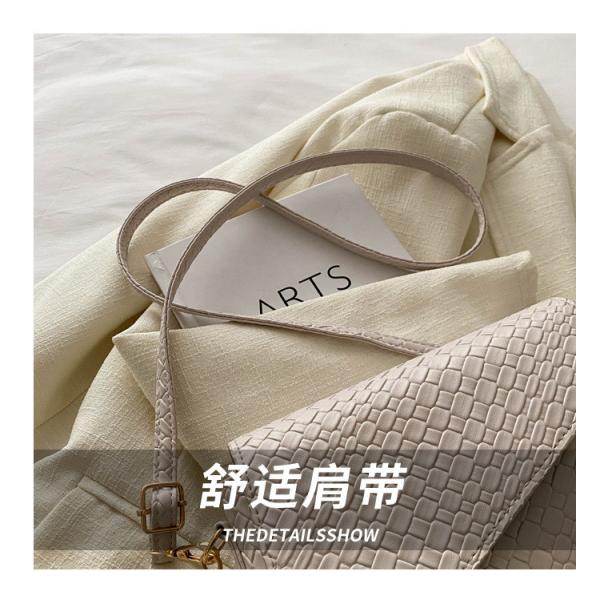 HIGH SENSE FASHION SADDLE POPULAR SPRING/SUMMER BRAIDED SMALL BAG SIMPLE ALL-IN-ONE CROSSBODY BAG
