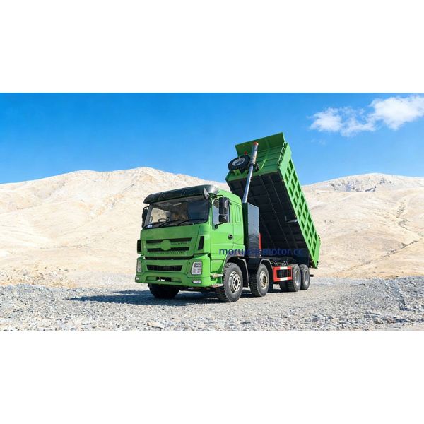 Electric 8x4 Heavy Duty Engineering Dump Truck 55Ton Payload 400kWh Battery Electric Mining Construction Solution