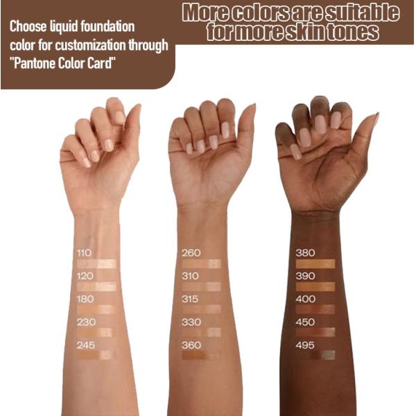 Nouveau purple exclusif, fondation hydratante à changement de couleur, crème solaire, écran solaire pour toute la peau