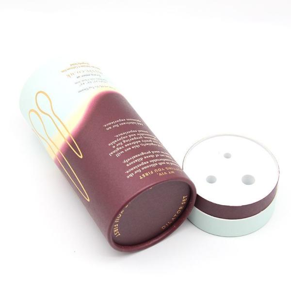 Cute Fancy Art Paper Cans Packaging Corrugated Cylinder Paper Tube Packaging Box