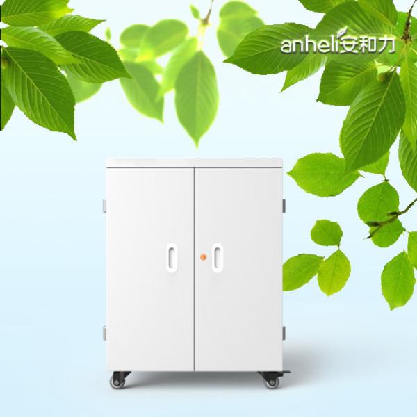 60 Ports AC Power Charging Cart with Galvanized Sheet Tablet Charging Cabinet