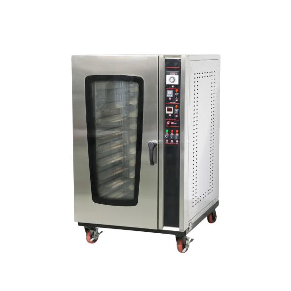 10 Trays Electric Hot Air Fryer Convection Oven for Food Industry Baking Equipment