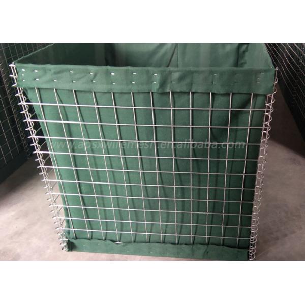 Galfan или гальванизированный военный барьер Hesco защитительный