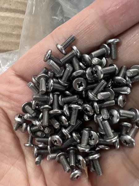 Stainless Steel Phillips Pan Head Machine Screws – Precision Threaded Fasteners for Metal and Electronic Assemblies